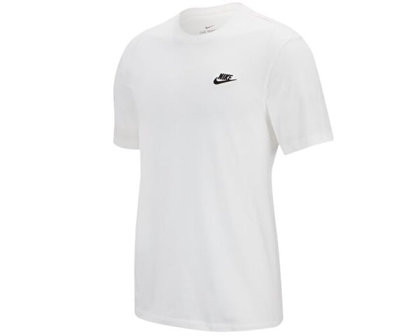 Nike M NSW CLUB TEE Beyaz Erkek T-Shirt