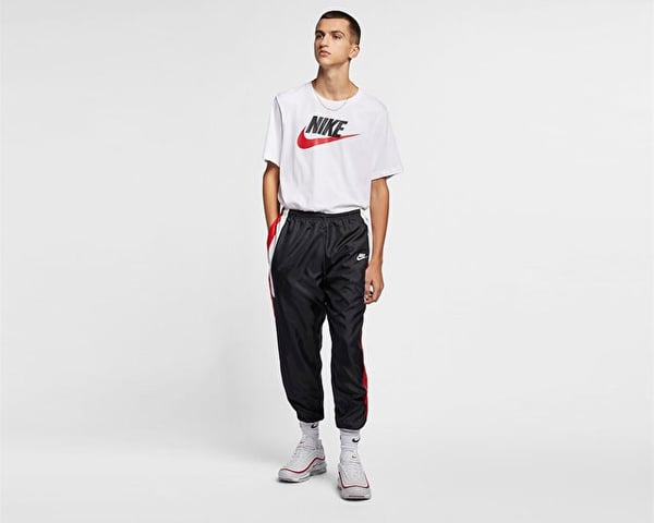 Nike M NSW TEE ICON FUTURA Beyaz Erkek T-Shirt