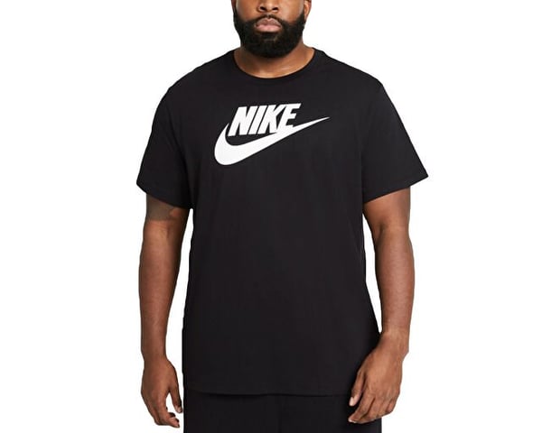 Nike M NSW TEE ICON FUTURA Siyah Erkek T-Shirt