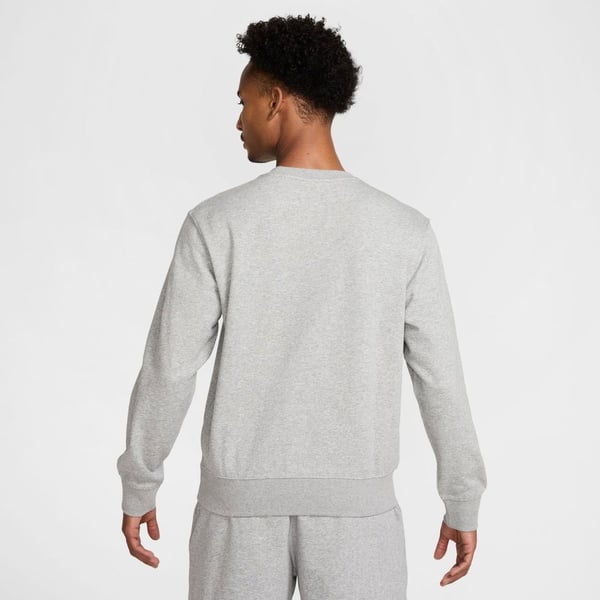 Nike Nike Club French Terry Crew Gri Erkek Sweatshirt