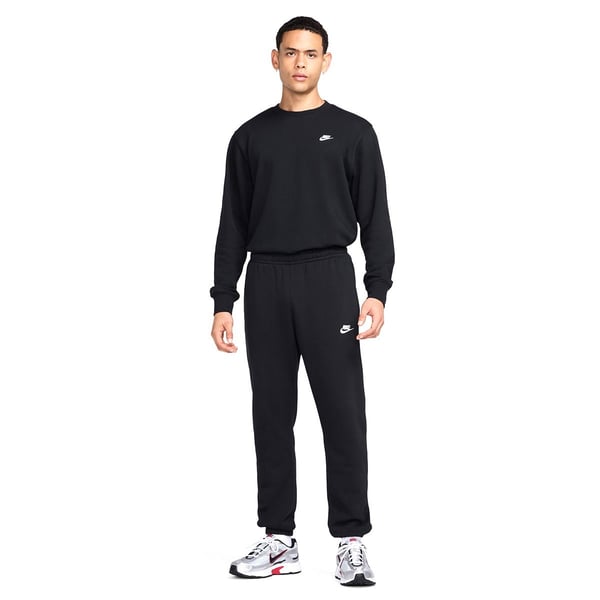 Nike Nike Club French Terry Crew Siyah Erkek Sweatshirt