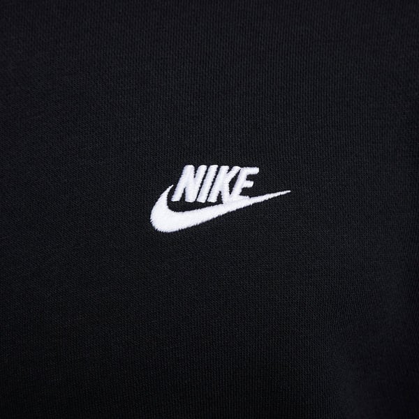 Nike Nike Club French Terry Crew Siyah Erkek Sweatshirt