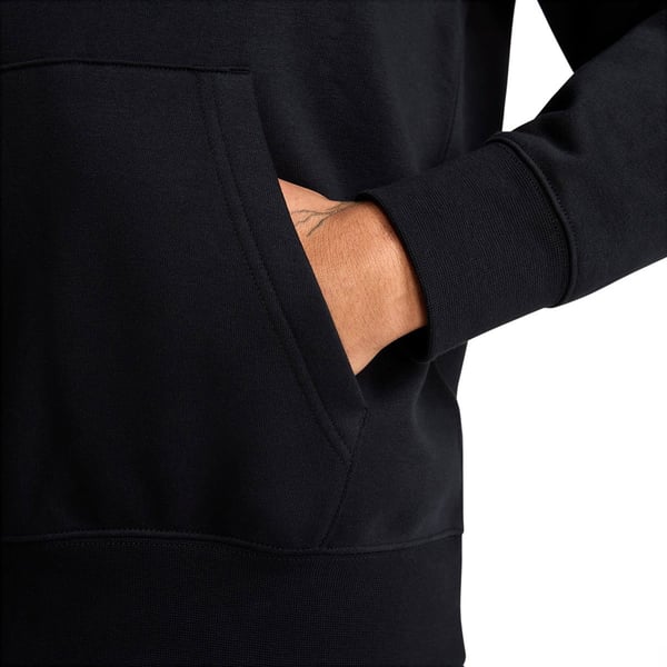 Nike Nike Club French Terry Pullover Hoodie Siyah Erkek Sweatshirt