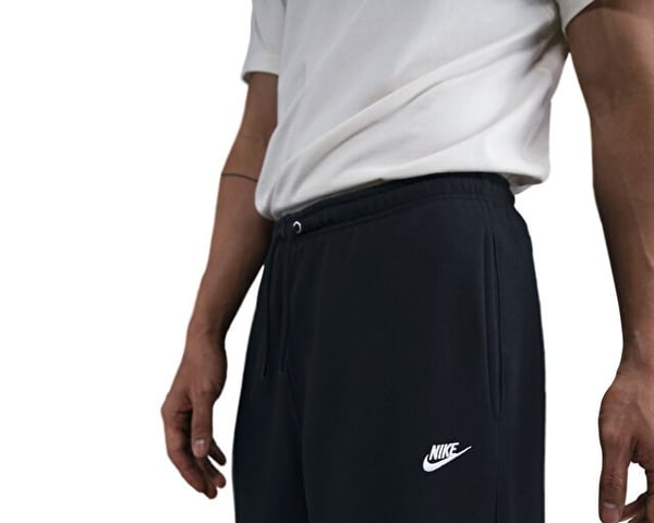 Nike Nike Club Open-Hem Fleece Pants Siyah Erkek Eşofman Alt