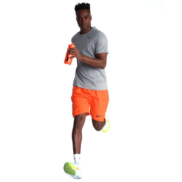 Nike Nike Dri-FIT Fitness T-Shirt Gri Erkek T-Shirt