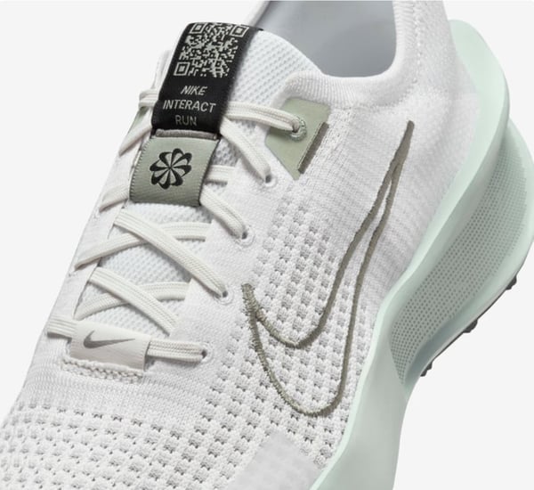 Nike NIKE INTERACT RUN Gri Erkek Koşu Ayakkabısı