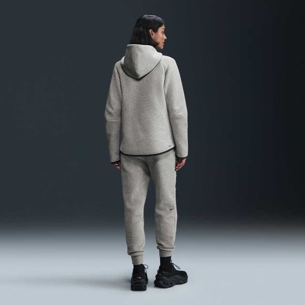 Nike Nike Sportswear Tech Fleece Windrunner Full-Zip Hoodie Gri Kadın Sweatshirt
