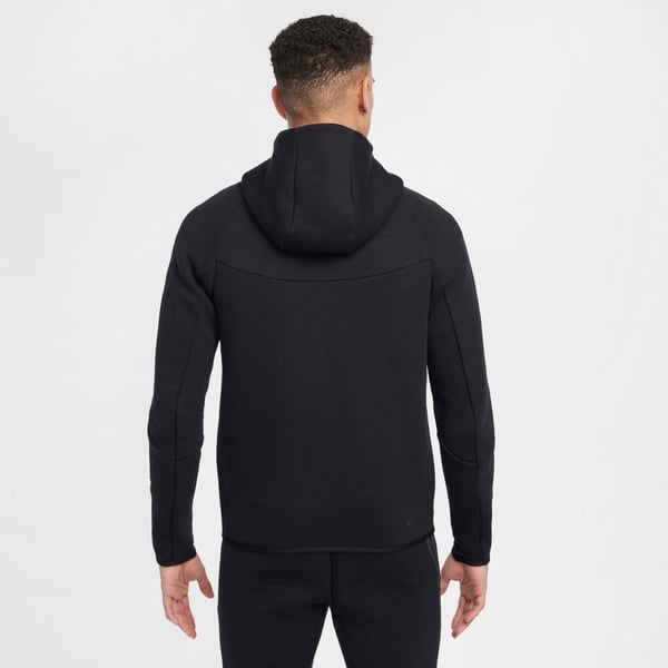 Nike Nike Tech Full-Zip Windrunner Hoodie Siyah Erkek Sweatshirt