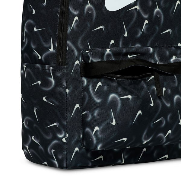 Nike NK HERITGE BKPK-AIRBRUSH Siyah Erkek Çocuk Spor Çanta