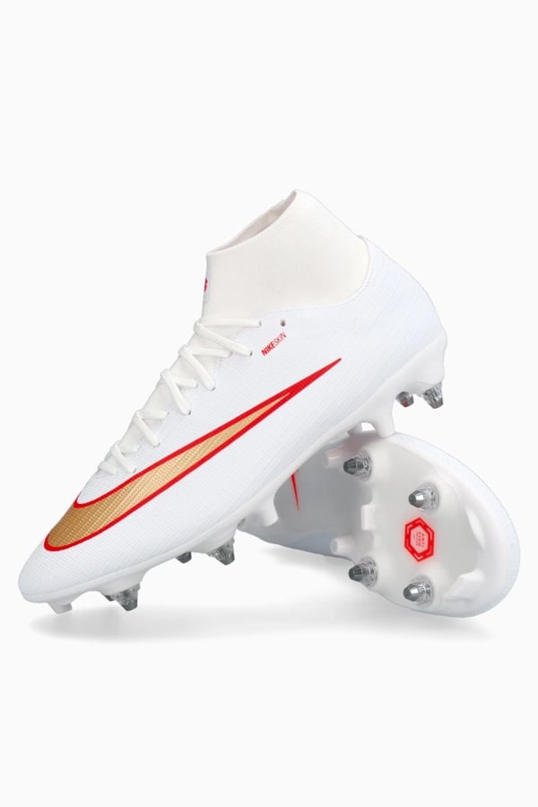 Nike SUPERFLY 11 ACADEMY SG-PRO AC Beyaz Erkek Krampon