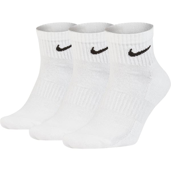 Nike U NK EVERYDAY CSH ANKL 3PR 132 Beyaz Unisex Çorap