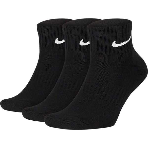 Nike U NK EVERYDAY CSH ANKL 3PR 132 Siyah Unisex Çorap