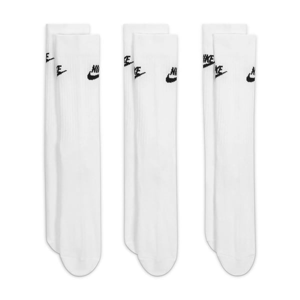 Nike U NK NSW EVERYDAY ESSENTIAL CR Beyaz Unisex Çorap