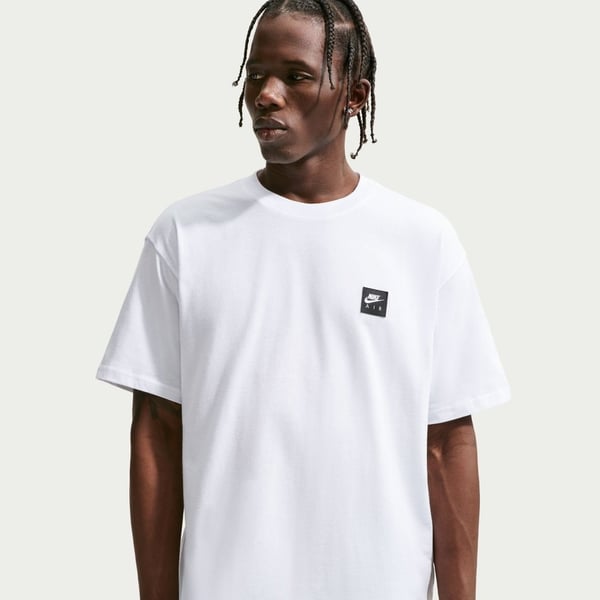 Nike U NSW TEE LSE AIR BOX Beyaz Erkek T-Shirt