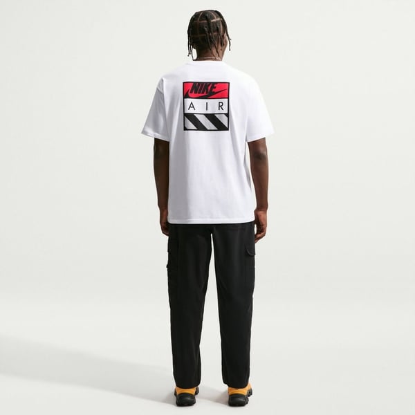 Nike U NSW TEE LSE AIR BOX Beyaz Erkek T-Shirt