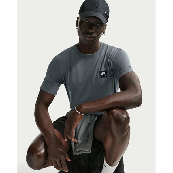 Nike U NSW TEE STD NIKE AIR PATCH Gri Erkek T-Shirt
