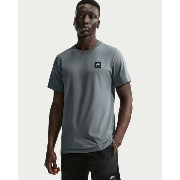 Nike U NSW TEE STD NIKE AIR PATCH Gri Erkek T-Shirt