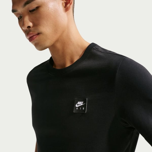 Nike U NSW TEE STD NIKE AIR PATCH Siyah Erkek T-Shirt