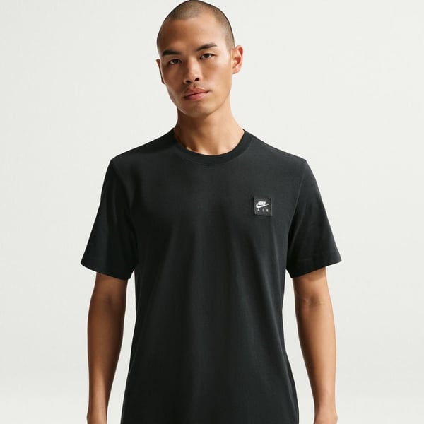 Nike U NSW TEE STD NIKE AIR PATCH Siyah Erkek T-Shirt
