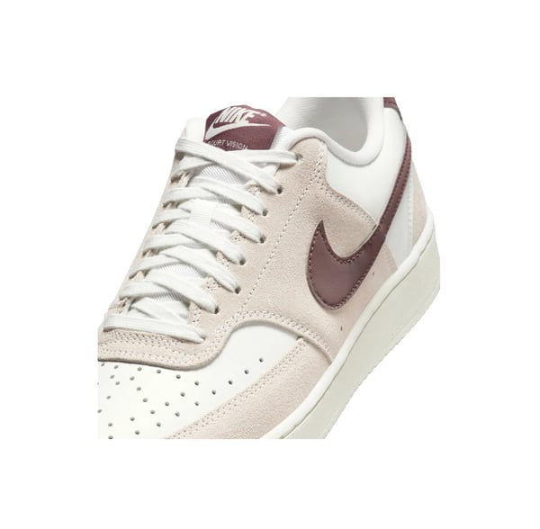 Nike W NIKE COURT VISION LO Beyaz Kadın Günlük Spor Ayakkabı