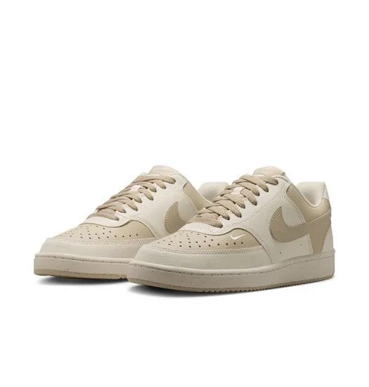 Nike W NIKE COURT VISION LO NN Bej Kadın Günlük Spor Ayakkabı