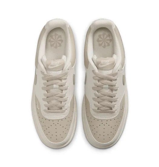 Nike W NIKE COURT VISION LO NN Bej Kadın Günlük Spor Ayakkabı