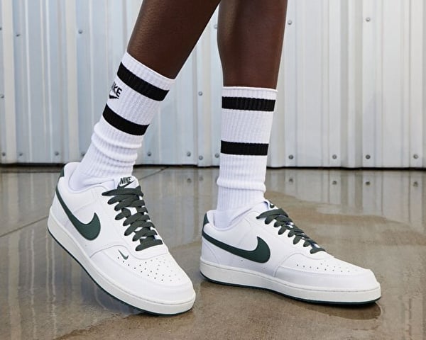 Nike W NIKE COURT VISION LO NN Beyaz Kadın Günlük Spor Ayakkabı