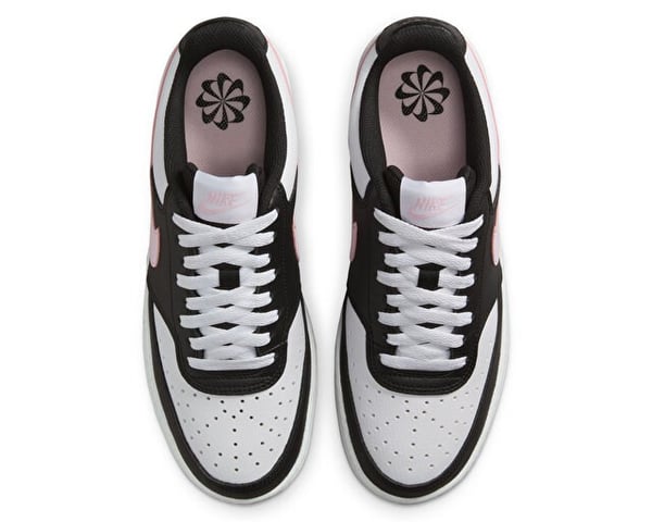 Nike W NIKE COURT VISION LO NN Siyah Kadın Günlük Spor Ayakkabı
