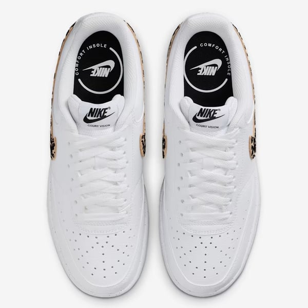 Nike W NIKE COURT VISION LO SE Beyaz Kadın Günlük Spor Ayakkabı