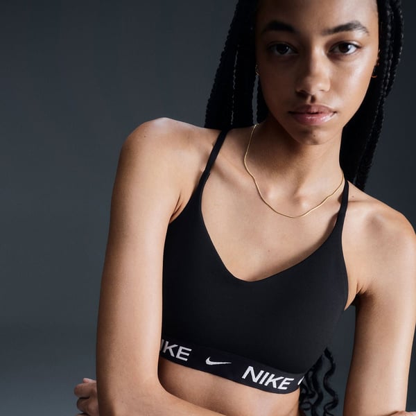 Nike W NK DF INDY LGT SPT BRA Siyah Kadın Sporcu Sütyeni (Bra)
