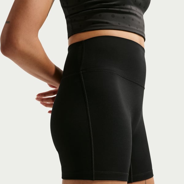 Nike W NK DF ONE HR 5IN SHORT USEAM Siyah Kadın Tayt