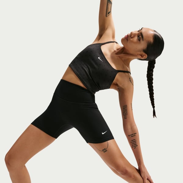 Nike W NK DF ONE HR 5IN SHORT USEAM Siyah Kadın Tayt