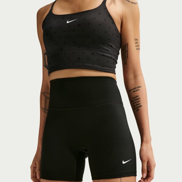 Nike W NK DF ONE HR 5IN SHORT USEAM Siyah Kadın Tayt