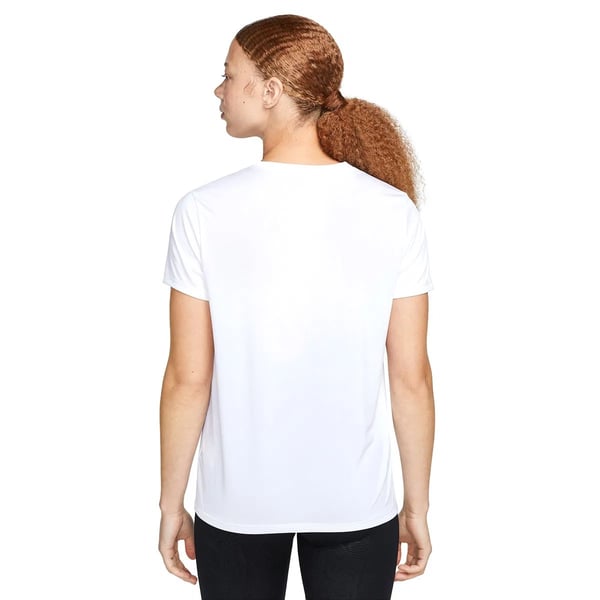 Nike W NK DF RLGD SS TEE Beyaz Kadın T-Shirt