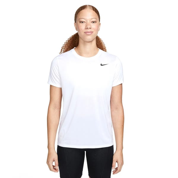 Nike W NK DF RLGD SS TEE Beyaz Kadın T-Shirt