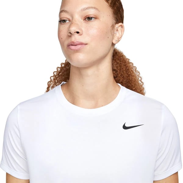 Nike W NK DF RLGD SS TEE Beyaz Kadın T-Shirt