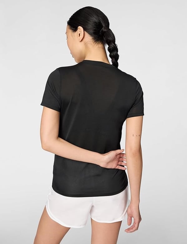 Nike W NK DF RLGD SS TEE Siyah Kadın T-Shirt