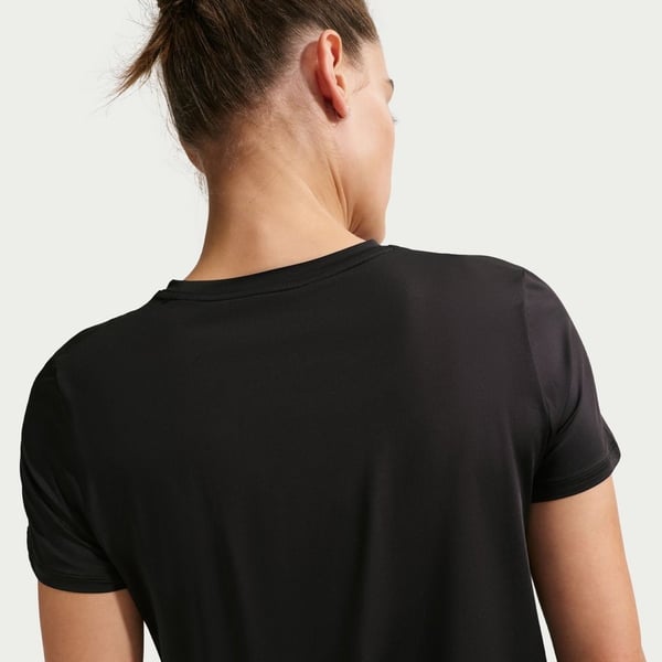 Nike W NK ONE CLASSIC DF SS TOP Siyah Kadın T-Shirt