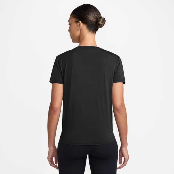 Nike W NK ONE CLASSIC DF SS TOP WT Siyah Kadın T-Shirt