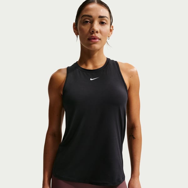 Nike W NK ONE CLASSIC DF TANK Siyah Kadın Atlet