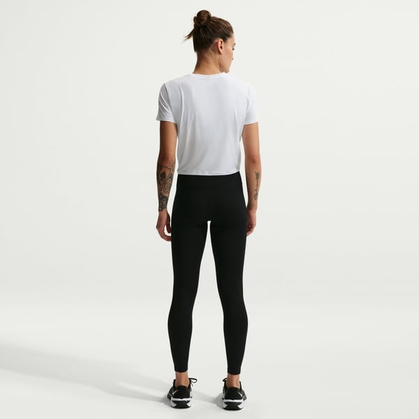 Nike W NK ONE CLASSIC TWST SS Beyaz Kadın T-Shirt