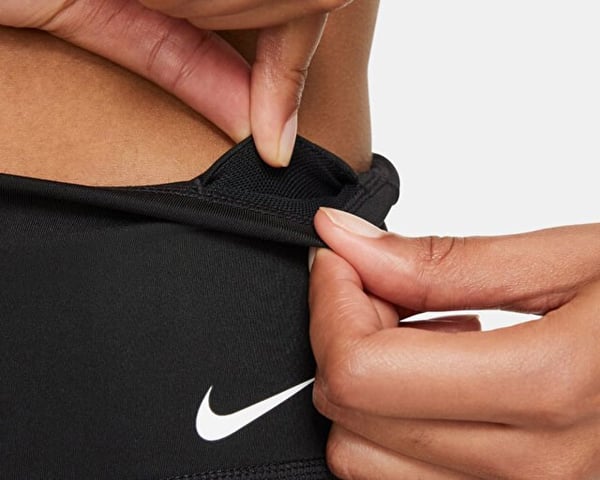 Nike W NK ONE DF MR 7IN SHRT Siyah Kadın Tayt
