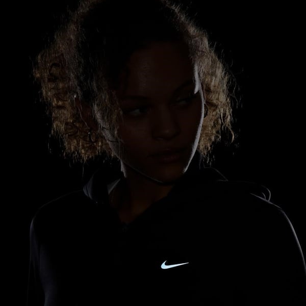 Nike W NK ONE TF FZ HOODIE LBR Siyah Kadın Sweatshirt
