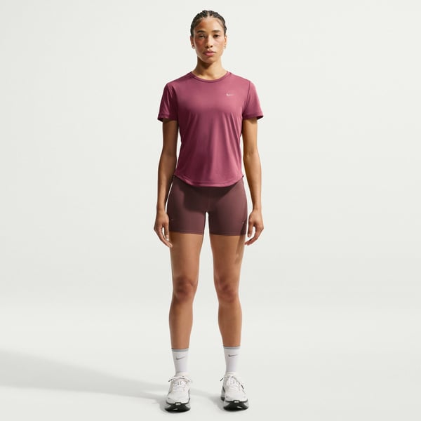 Nike W NK TEMPO DF SS TOP Pembe Kadın T-Shirt