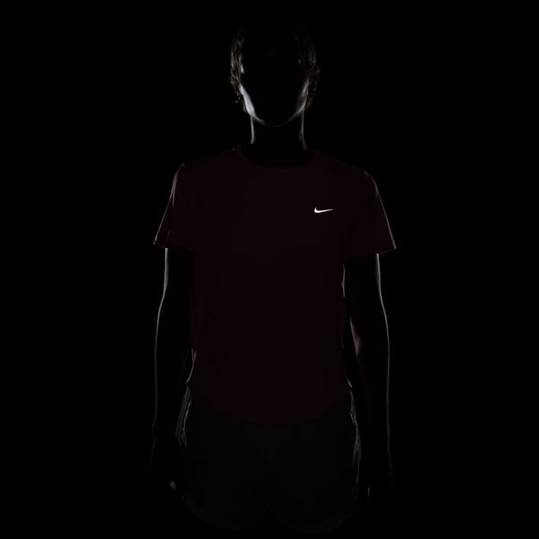 Nike W NK TEMPO DF SS TOP Pembe Kadın T-Shirt