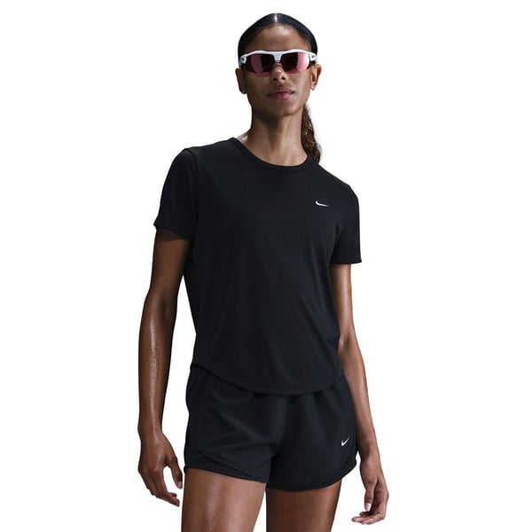 Nike W NK TEMPO DF SS TOP Siyah Kadın T-Shirt