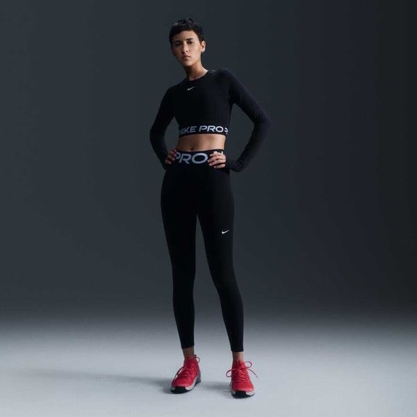 Nike W NP SCULPT DF HR TIGHT Siyah Kadın Tayt