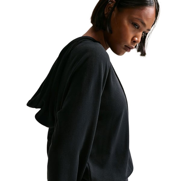Nike W NSW CHILL FT HOODY Siyah Kadın Sweatshirt