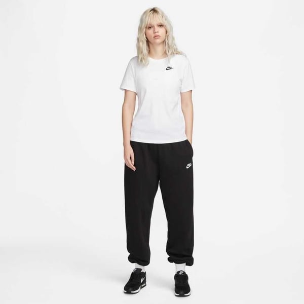 Nike W NSW CLUB SS TEE Beyaz Kadın T-Shirt