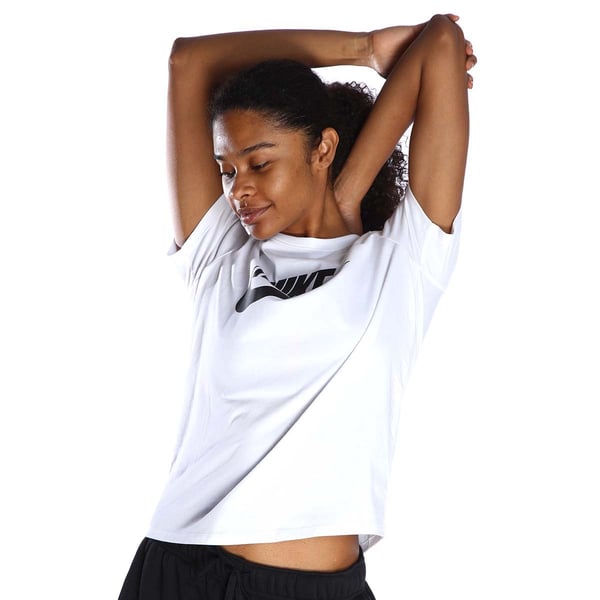 Nike W NSW CLUB SS TEE ICN FTRA Beyaz Kadın T-Shirt